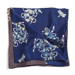 Studio Variously Accessories Oraa Black Silk Scarf