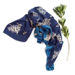 Studio Variously Oraa Indigo Silk Scarf 12 Studio Variously Oraa Indigo Silk Scarf