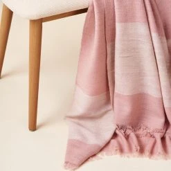 Studio Variously Rosa Merino Throw Blanket 16 Studio Variously Rosa Merino Throw Blanket