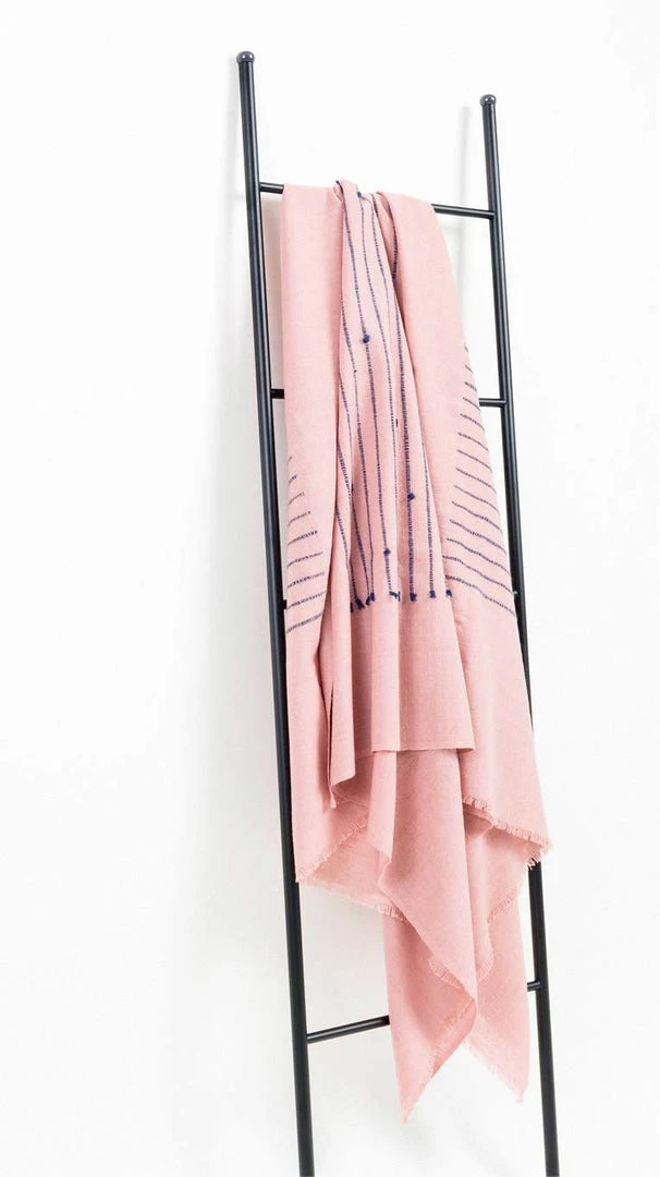 Studio Variously Rosewood Throw Blanket 6 Studio Variously Rosewood Throw Blanket