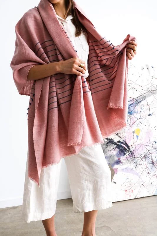 Studio Variously Rosewood Throw Blanket 8 Studio Variously Rosewood Throw Blanket