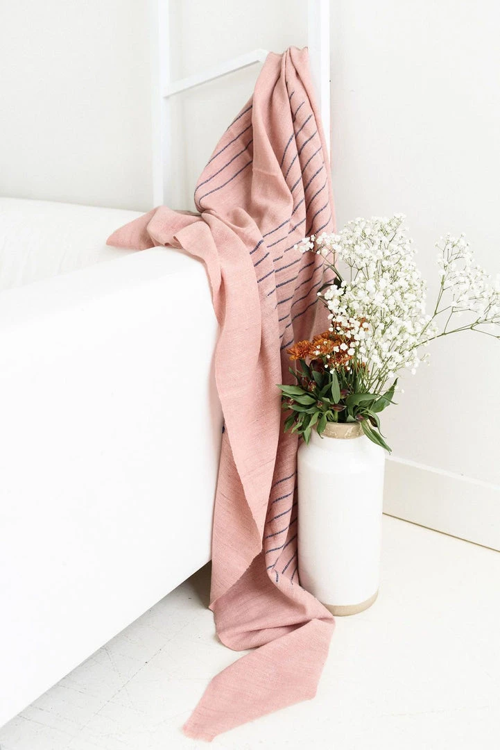 Studio Variously Rosewood Throw Blanket 7 Studio Variously Rosewood Throw Blanket