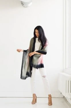 Studio Variously Umbra Kiwi Merino Scarf