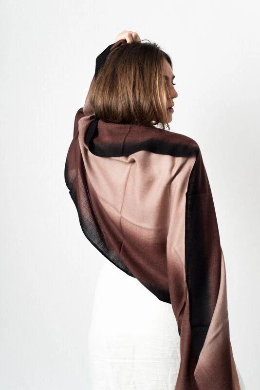 Studio Variously Accessories Umbra Mink Cashmere Scarf 5 Studio Variously Accessories Umbra Mink Cashmere Scarf