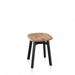 Emeco Su Small Stool - Black Frame