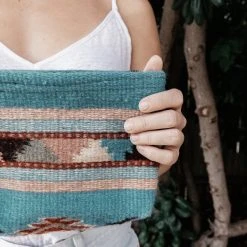 MZ Fair Trade Summer Breeze Wool Clutch Bag Accessories