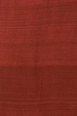Swahili African Modern Rust Red Gabi Tablecloth / Throw Blanket