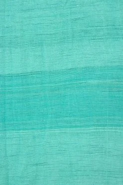 Swahili African Modern Sea Glass Blue Gabi Tablecloth / Throw Blanket