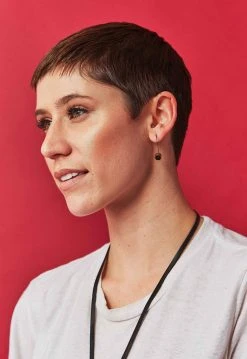 Swahili Coast Design Jewelry Dot Horn Earrings