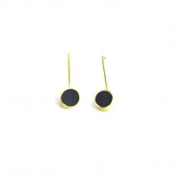 Swahili Coast Design Jewelry Dot Horn Earrings