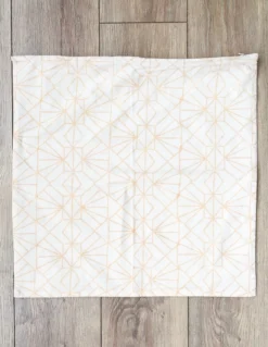 Symbology Reversible Pillowcase - Cream + Tan 9 Symbology Reversible Pillowcase - Cream + Tan