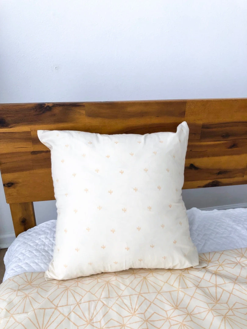 Symbology Reversible Pillowcase - Cream + Tan 4 Symbology Reversible Pillowcase - Cream + Tan