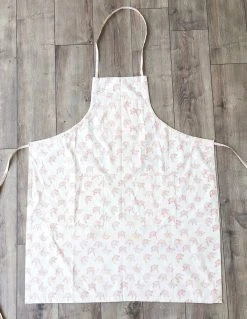 Symbology Dancing Umbrellas + Ginkgo Leaf Reversible Apron Home Goods