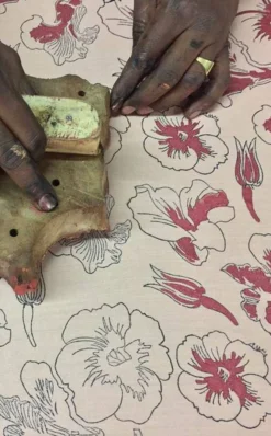 Symbology Hibiscus Flower Wrap - Rose + Berry