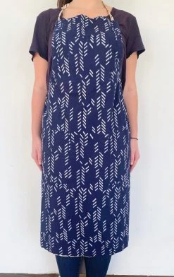 Symbology Feather/ Deco Reversible Apron Home Goods