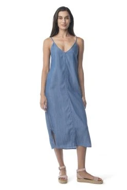 Synergy Organic Clothing Bi-Coastal Eucalyptus Slip Dress