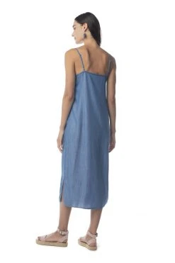 Synergy Organic Clothing Bi-Coastal Eucalyptus Slip Dress