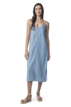 Synergy Organic Clothing Bi-Coastal Eucalyptus Slip Dress