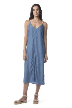 Synergy Organic Clothing Bi-Coastal Eucalyptus Slip Dress