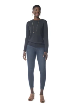 Synergy Organic Clothing Crew Sweater - Black Sale