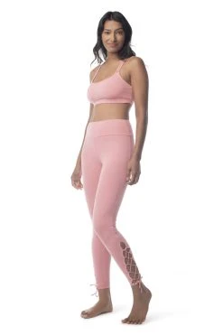 Synergy Organic Clothing Rhythm Yoga Bra - Mauve