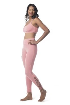 Synergy Organic Clothing Rhythm Yoga Bra - Mauve