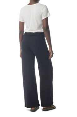 Synergy Organic Clothing Rib Knit Kamala Pant - Black