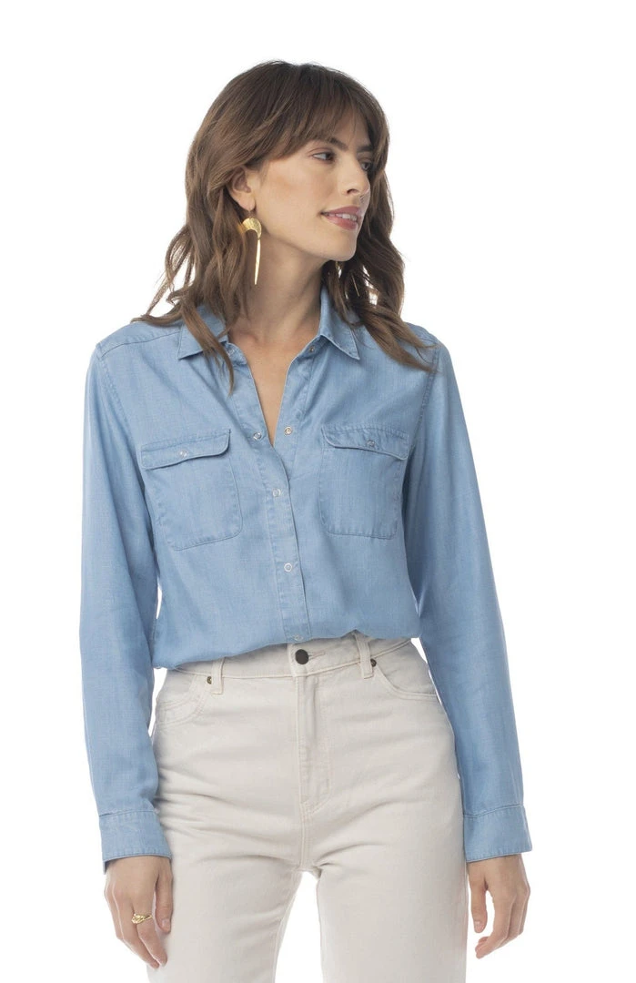 Synergy Organic Clothing True Blue Tencel Top Best Sellers 3 Synergy Organic Clothing True Blue Tencel Top Best Sellers