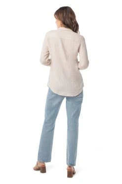 Synergy Organic Clothing True Blue Top - Chateau Gray