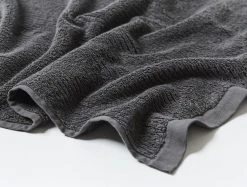 Coyuchi Home Goods Temescal Ribbed Towels - Shadow