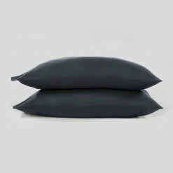 Sijo Tencel Eucalyptus Pillowcase Set - Pebble
