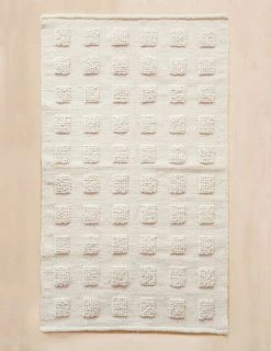 Territory Design Home Goods Cuadro Wool Rug - Cream