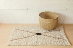 Territory Design Home Goods Exis Wool Shag Rug - Cream