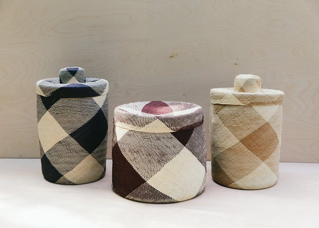 Territory Design Japa Tall Basket - Midnight Home Goods 9 Territory Design Japa Tall Basket - Midnight Home Goods