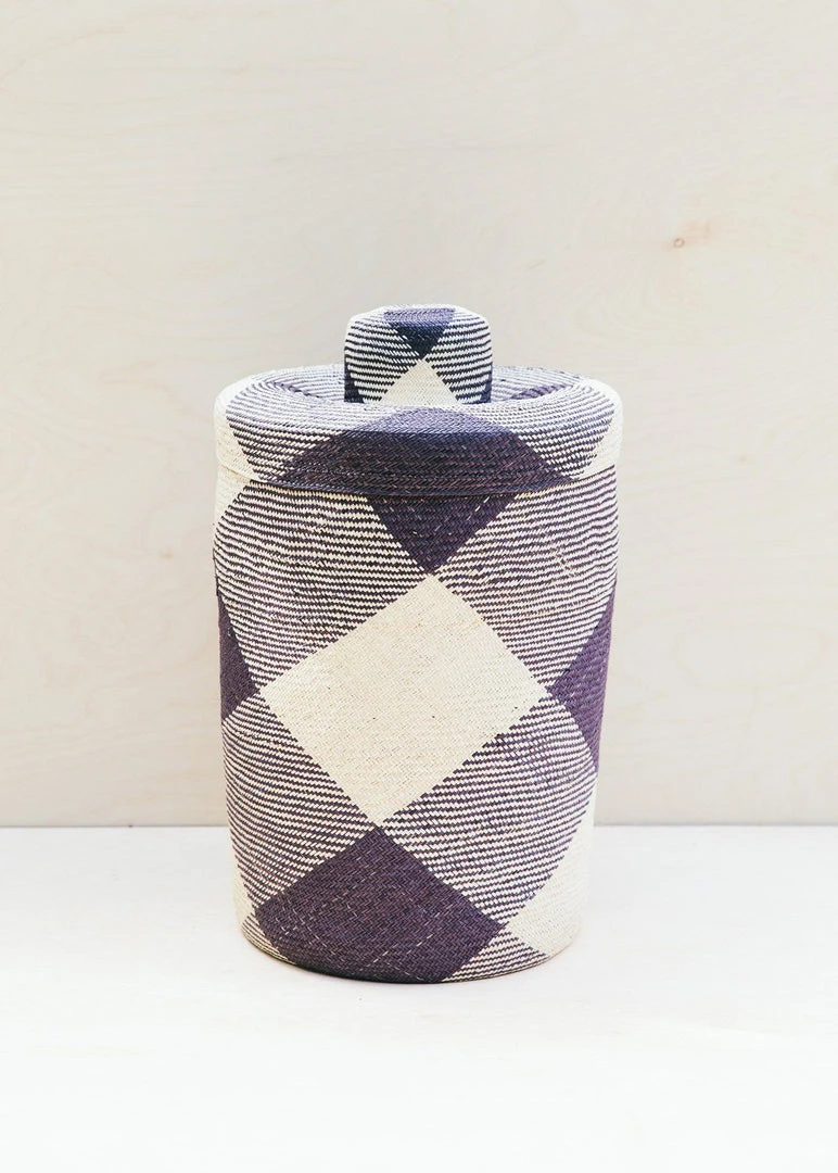 Territory Design Japa Tall Basket - Midnight Home Goods 3 Territory Design Japa Tall Basket - Midnight Home Goods