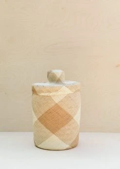 Territory Design Home Goods Japa Tall Basket - Natural
