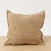 Territory Design Lines Throw Pillow Cover - Washed Black
