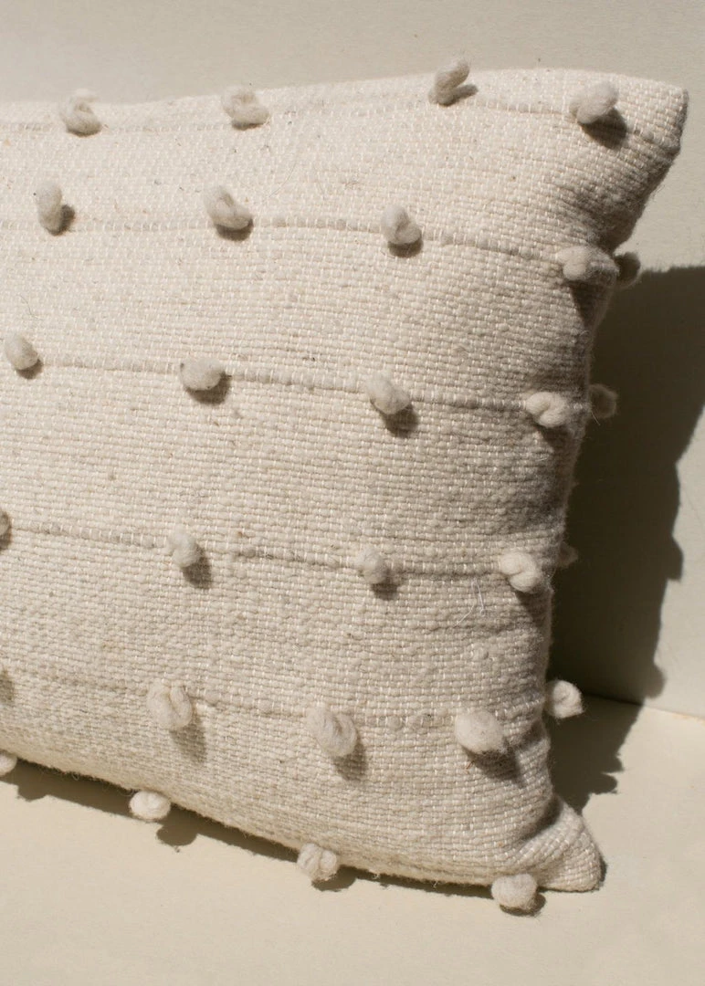 Territory Design Home Goods Loops Lumbar Throw Pillow Cover - Cream 5 Territory Design Home Goods Loops Lumbar Throw Pillow Cover - Cream