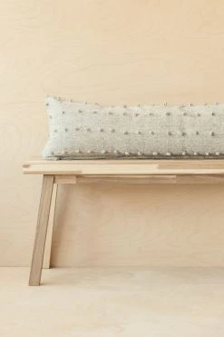 Territory Design Loops Lumbar Throw Pillow Cover - Gray Home Goods