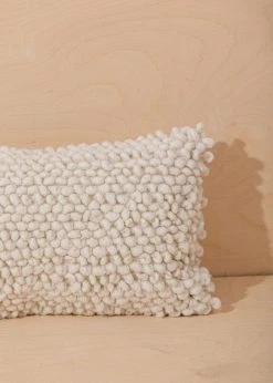 Territory Design Nube Lumbar Pillow Cover - Cream Home Goods