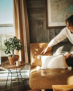 Territory Design Home Goods Puro Lumbar Pillow Cover - Cream