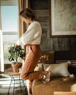 Territory Design Home Goods Puro Lumbar Pillow Cover - Cream