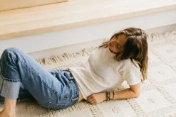 Territory Design Temo Wool Rug - Cream Home Goods