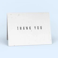 Cute Root Assorted Thank You Plantable Cards - 10 Pack Greeting Cards