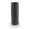 The Bright Angle Home Goods Bloom Porcelain Vase - Mica Black