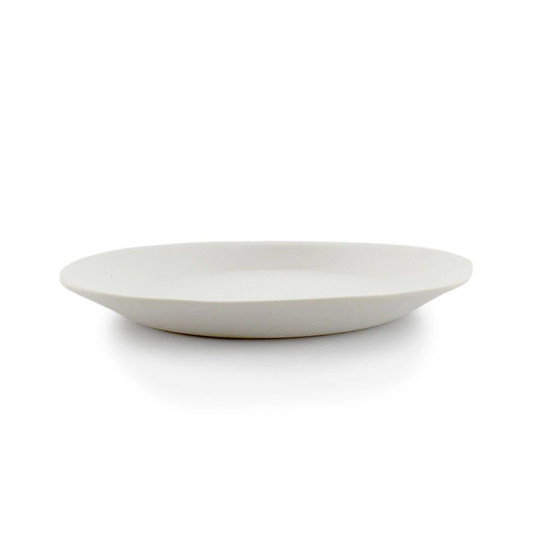 The Bright Angle Porcelain Catchall Plate - Silk White 3 The Bright Angle Porcelain Catchall Plate - Silk White