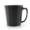 The Bright Angle Monday Porcelain Mug - Mica Black