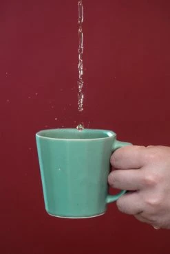 The Bright Angle Monday Porcelain Mug - Silk White