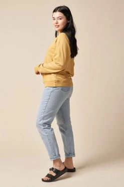 The Standard Stitch College Sweatshirt - Golden Clothing