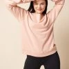 The Standard Stitch College Sweatshirt - Pale Pink